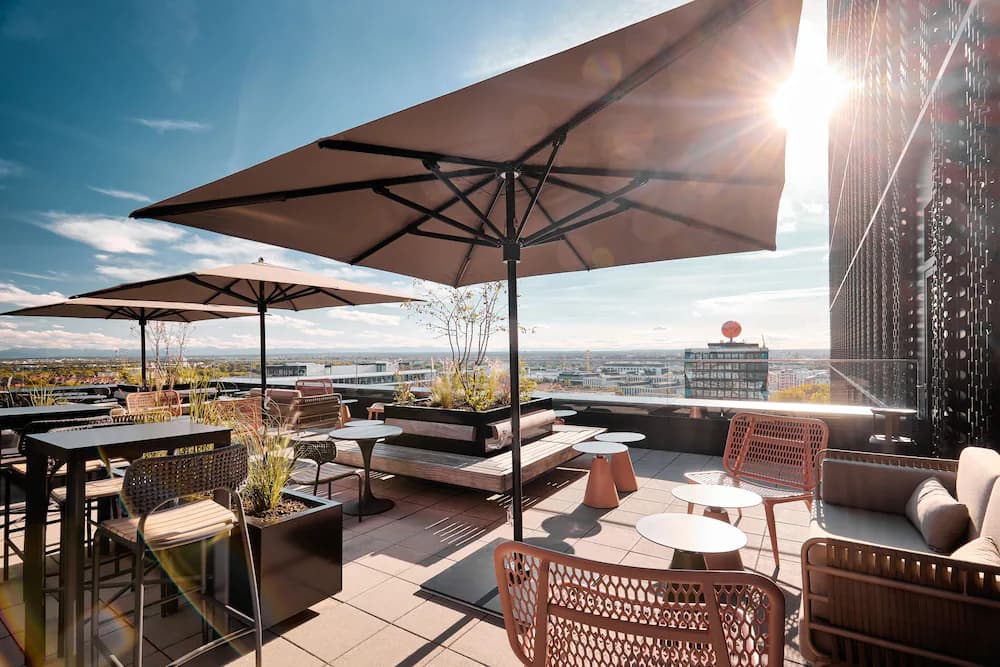 Rooftop terrace