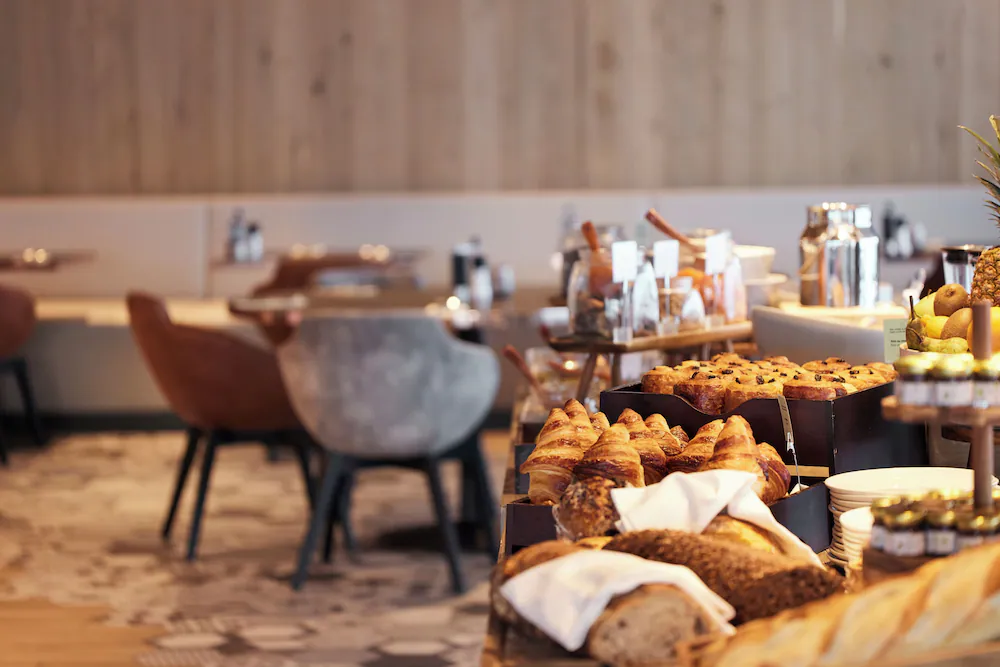 Breakfast buffet