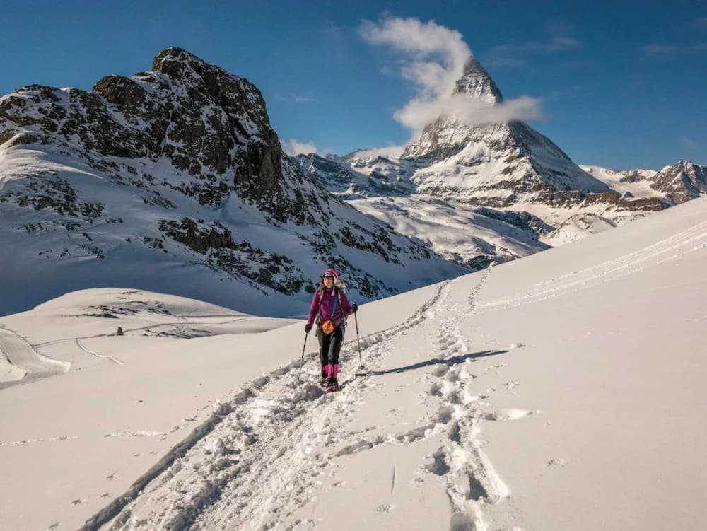 Snowshoeing