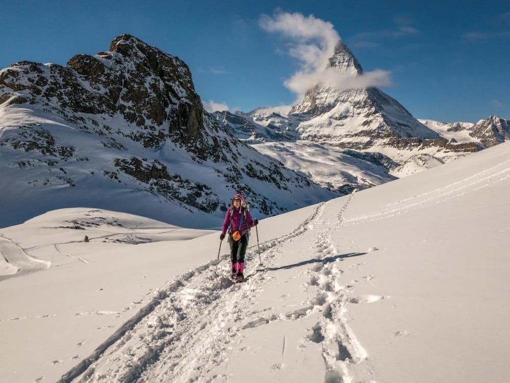 Snowshoeing