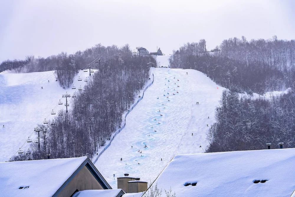 Skiing