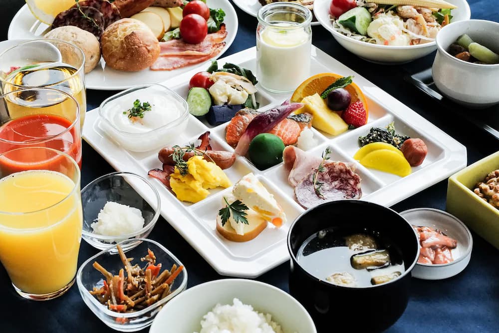 Breakfast buffet