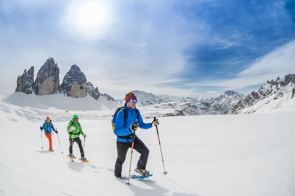 Snowshoeing