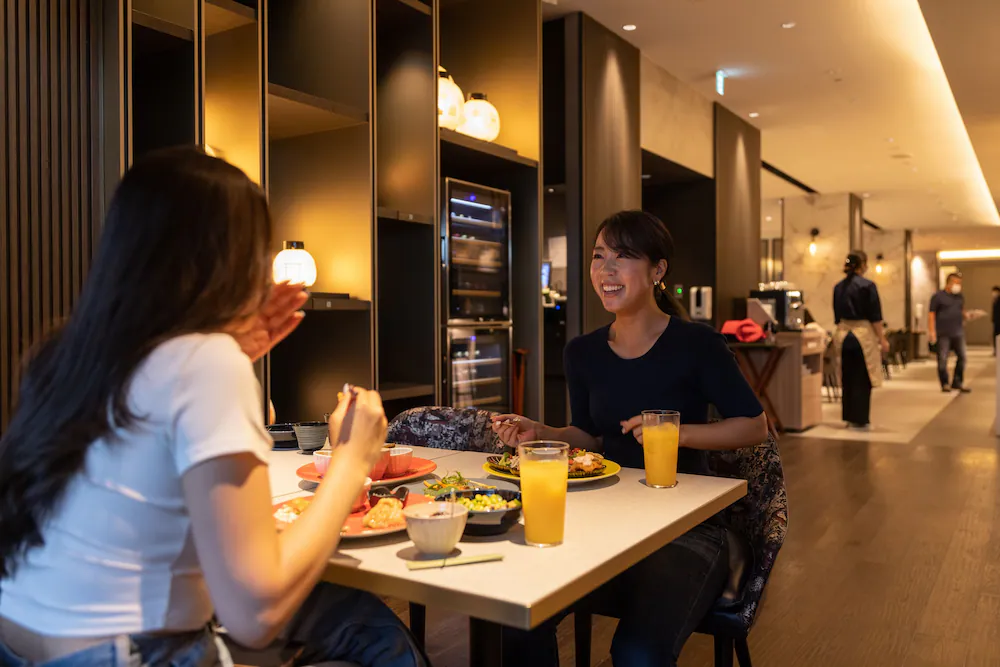 Breakfast area