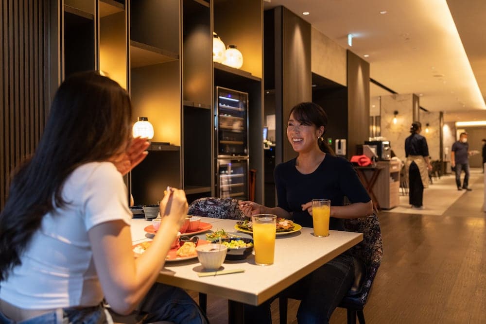 Breakfast area