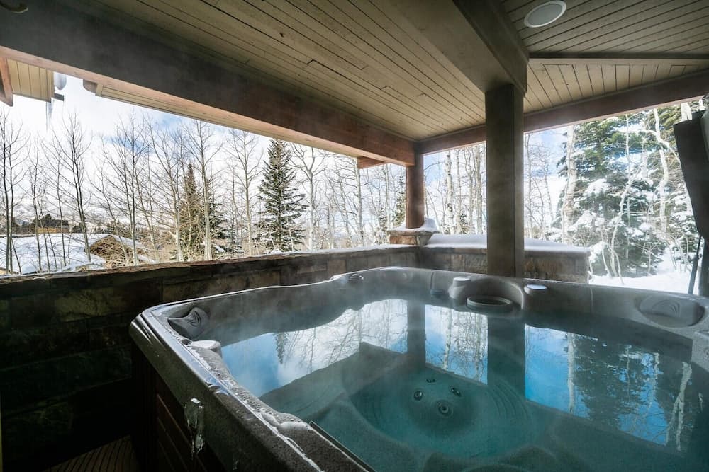 Private spa tub