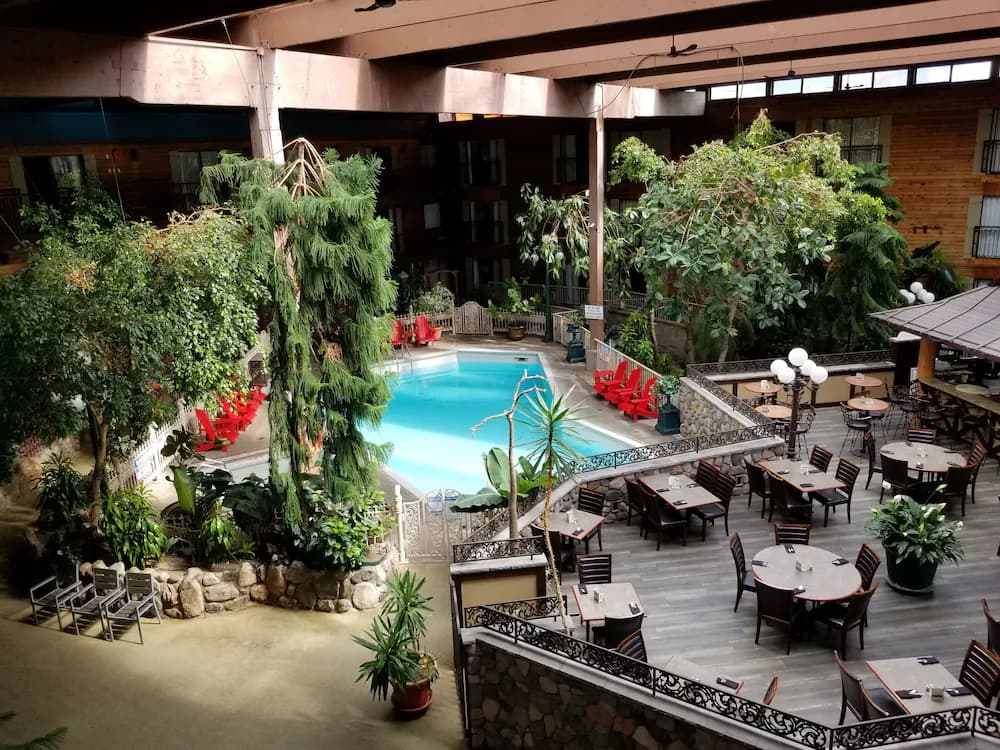 Courtyard view