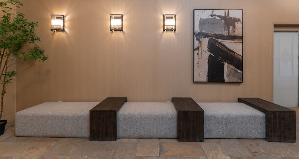 Lobby sitting area