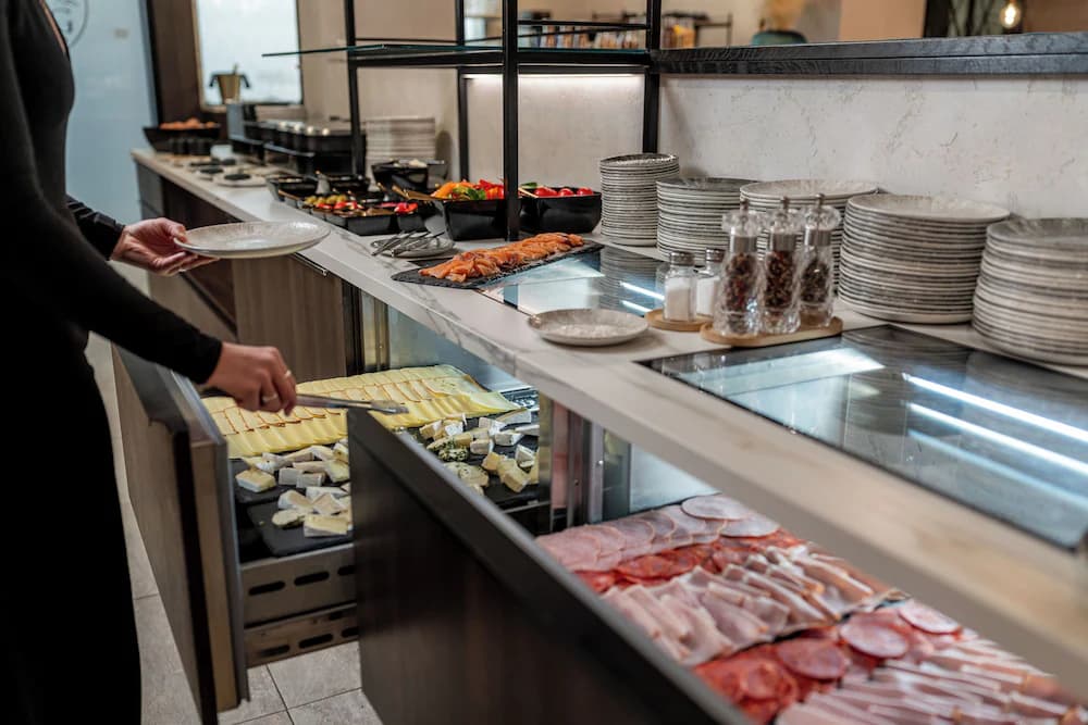 Breakfast buffet