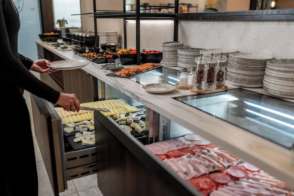 Breakfast buffet