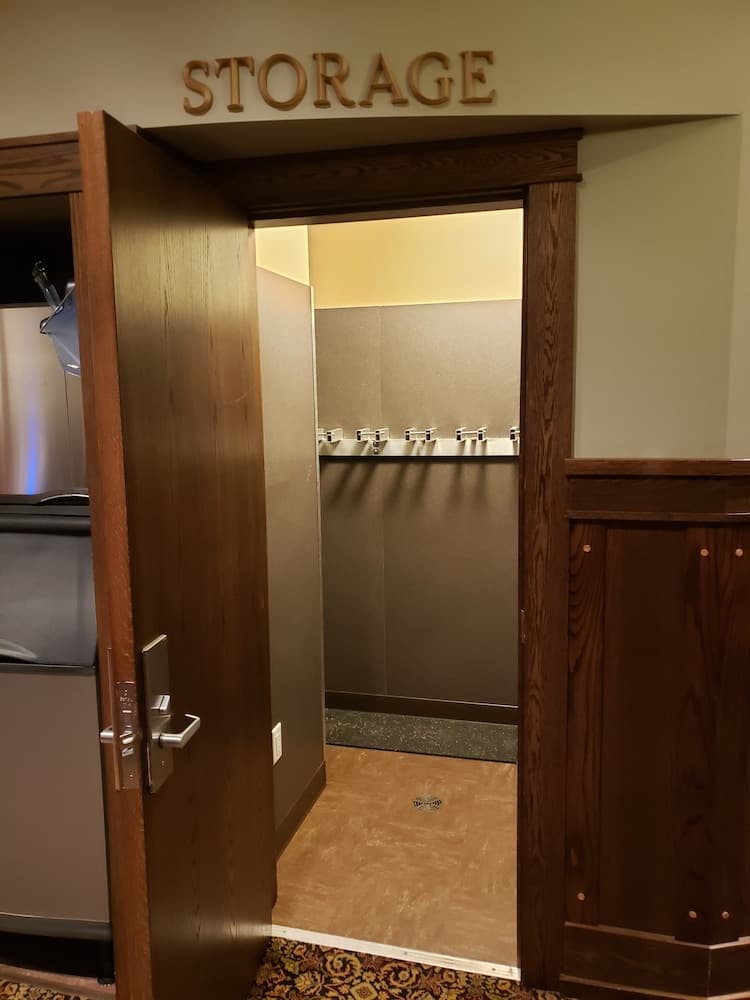 Equipment storage
