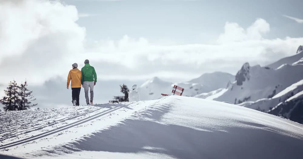 Snowshoeing