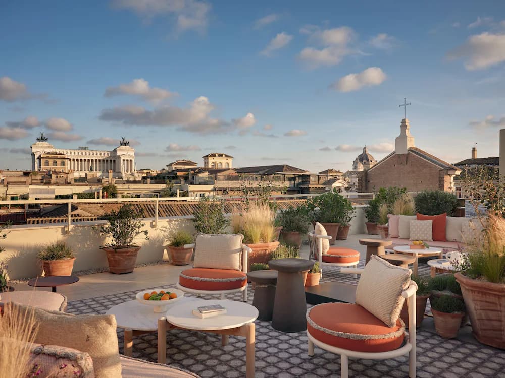 Rooftop terrace