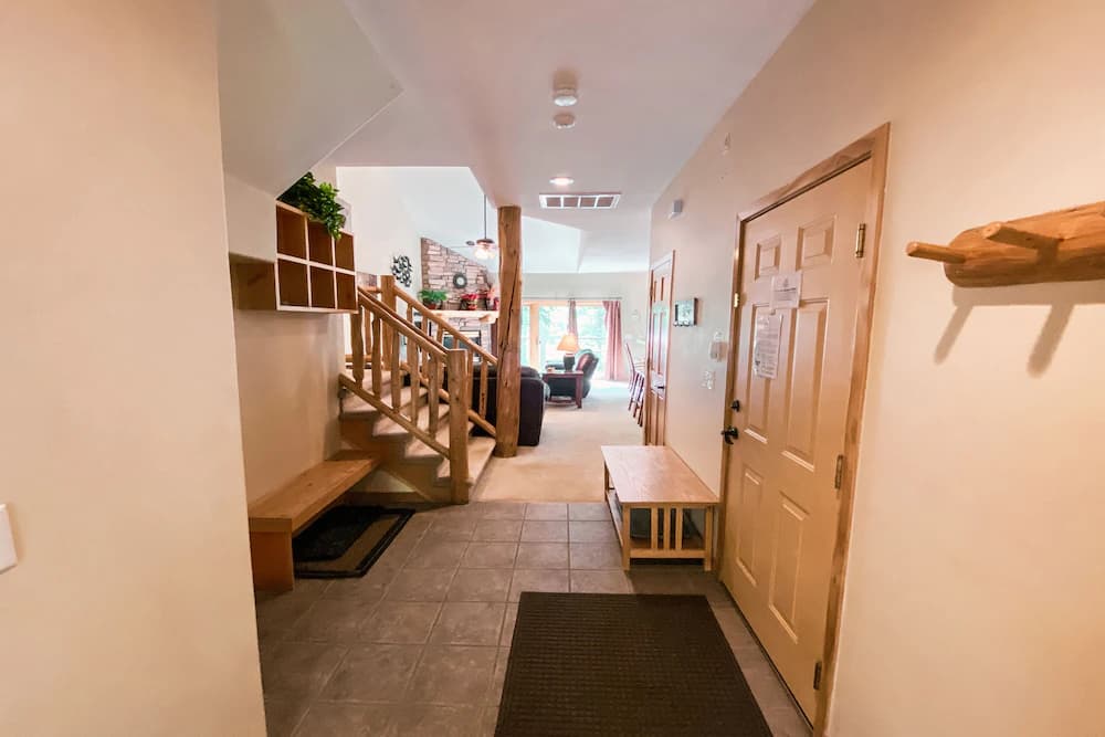 Interior entrance