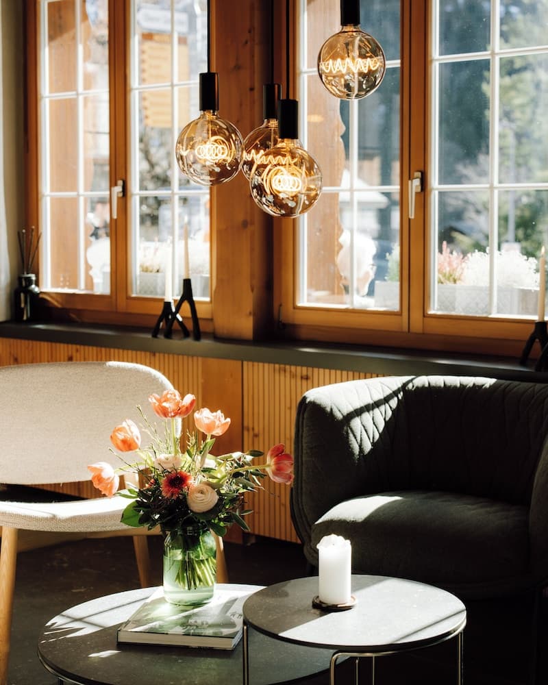 Lobby sitting area