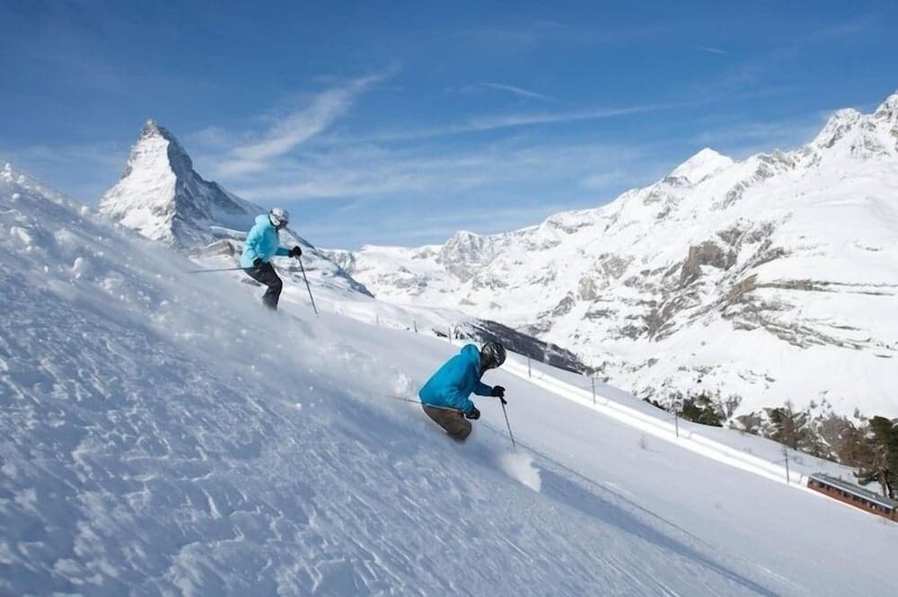 Skiing