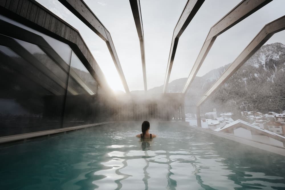 Rooftop pool
