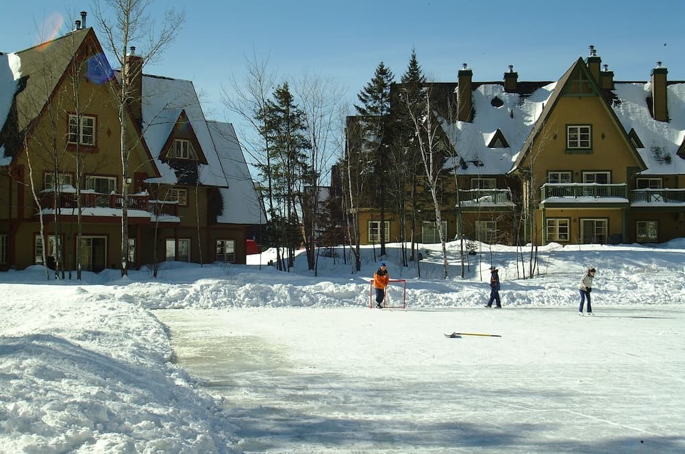 Ice skating