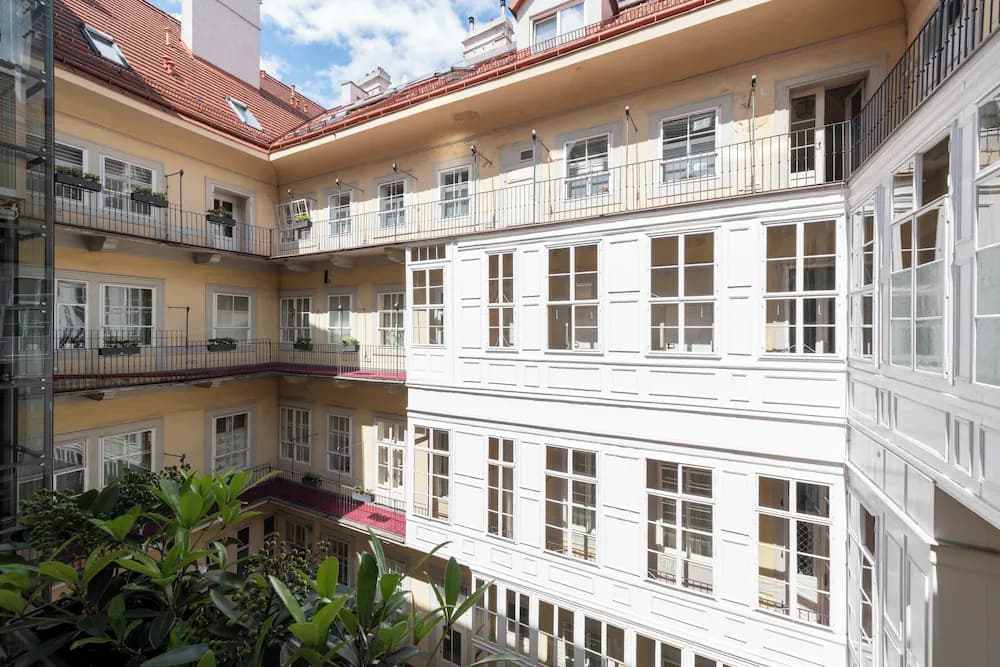 Courtyard view
