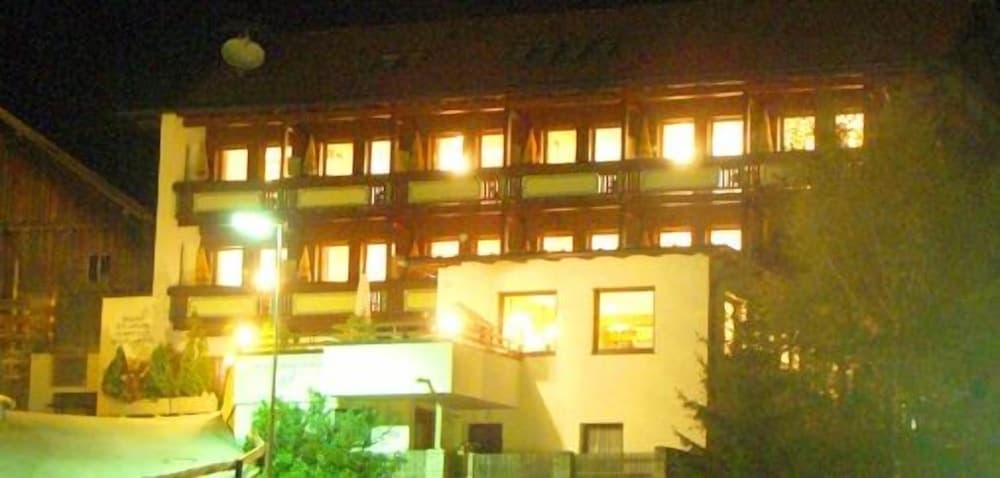 Front of property - evening/night