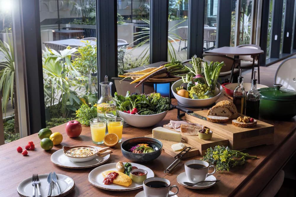 Breakfast buffet