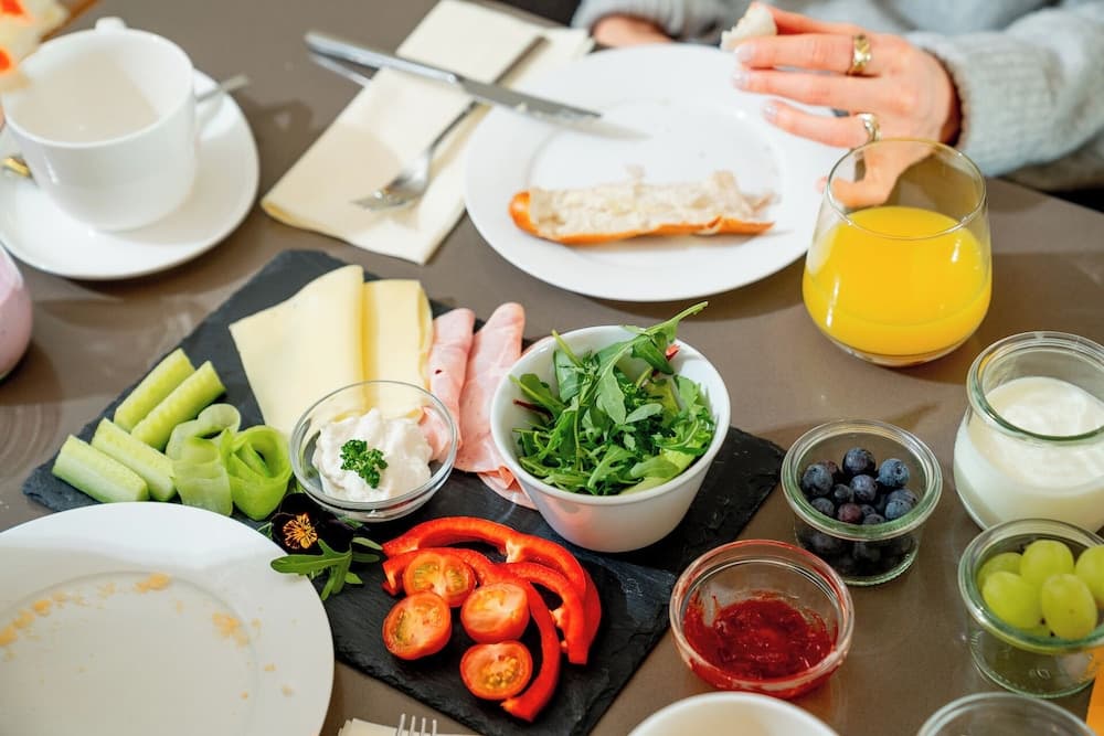 Breakfast buffet