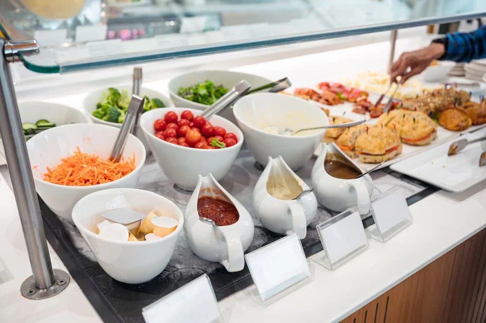 Breakfast buffet