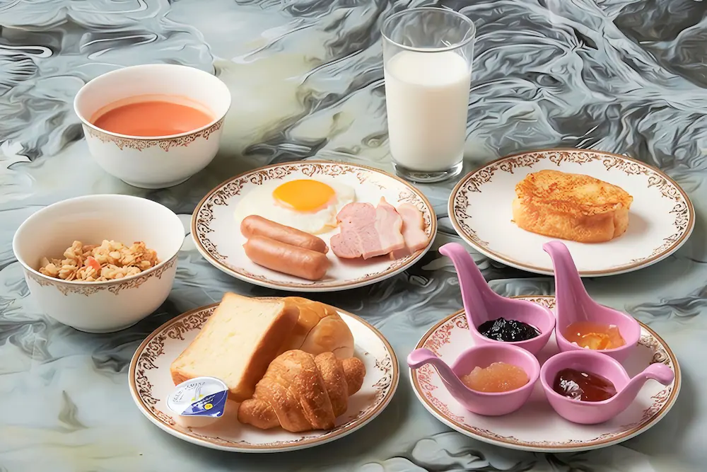 Breakfast buffet