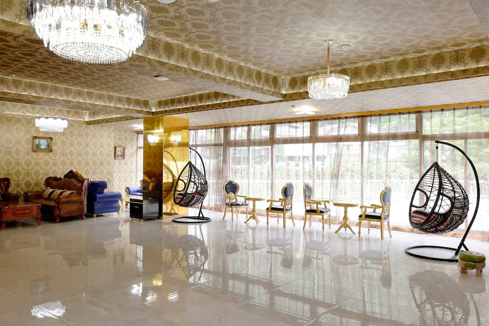 Interior entrance